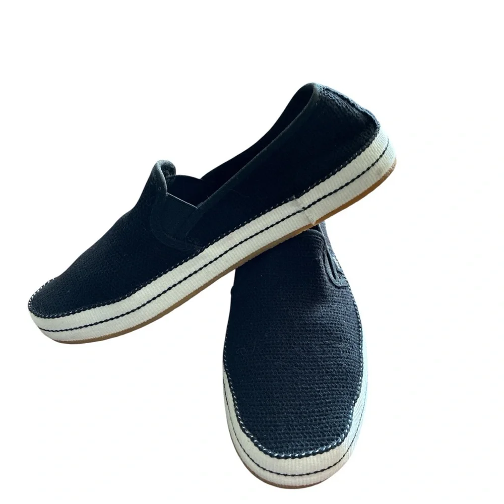 UGG Bren Mesh Slip-On Sneakers Textured Flats Slippers Rubber Sole Black Size 10
